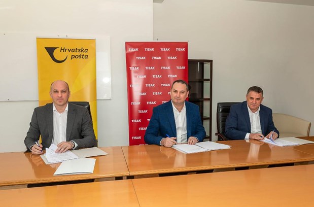 Croatian Post takes over the subscription distribution to Tisak plus subscriber addresses 